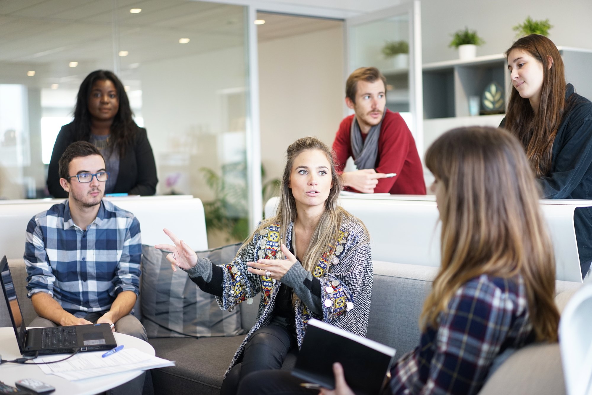 Canva - Business People Having a Meeting